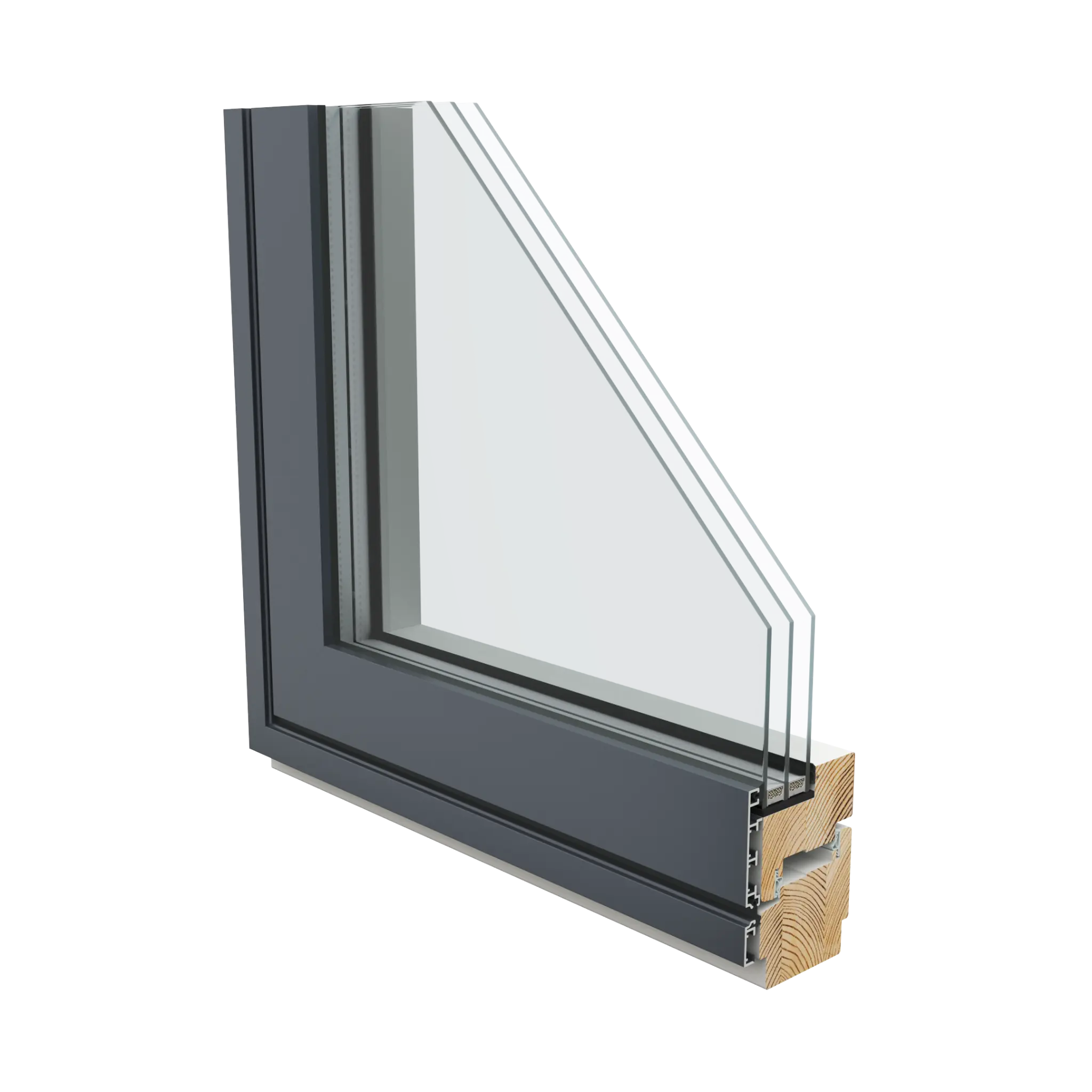 AruAL SlimLine W78 EX 3D corner view
