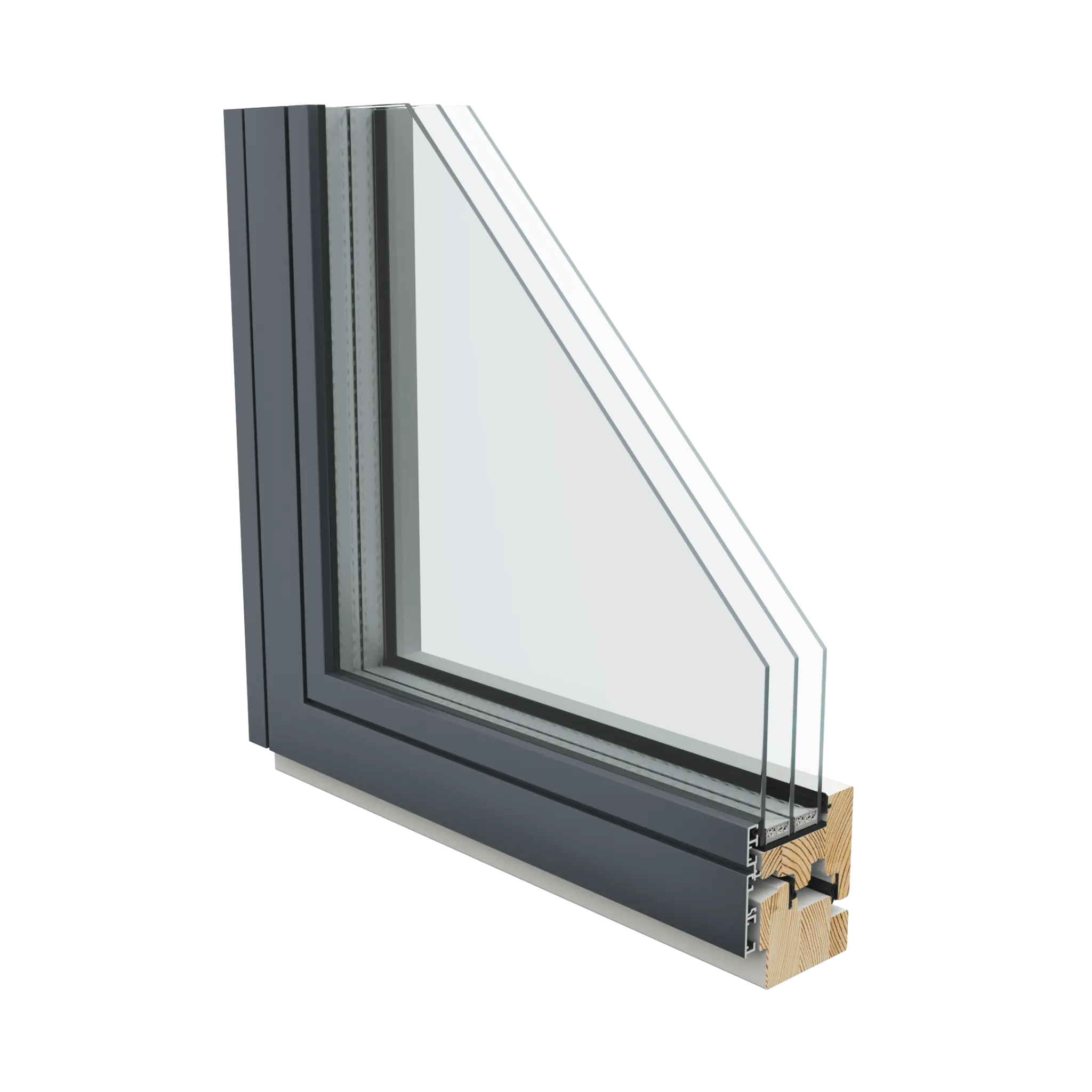 AruAL SlimLine W78F IN 3D corner view