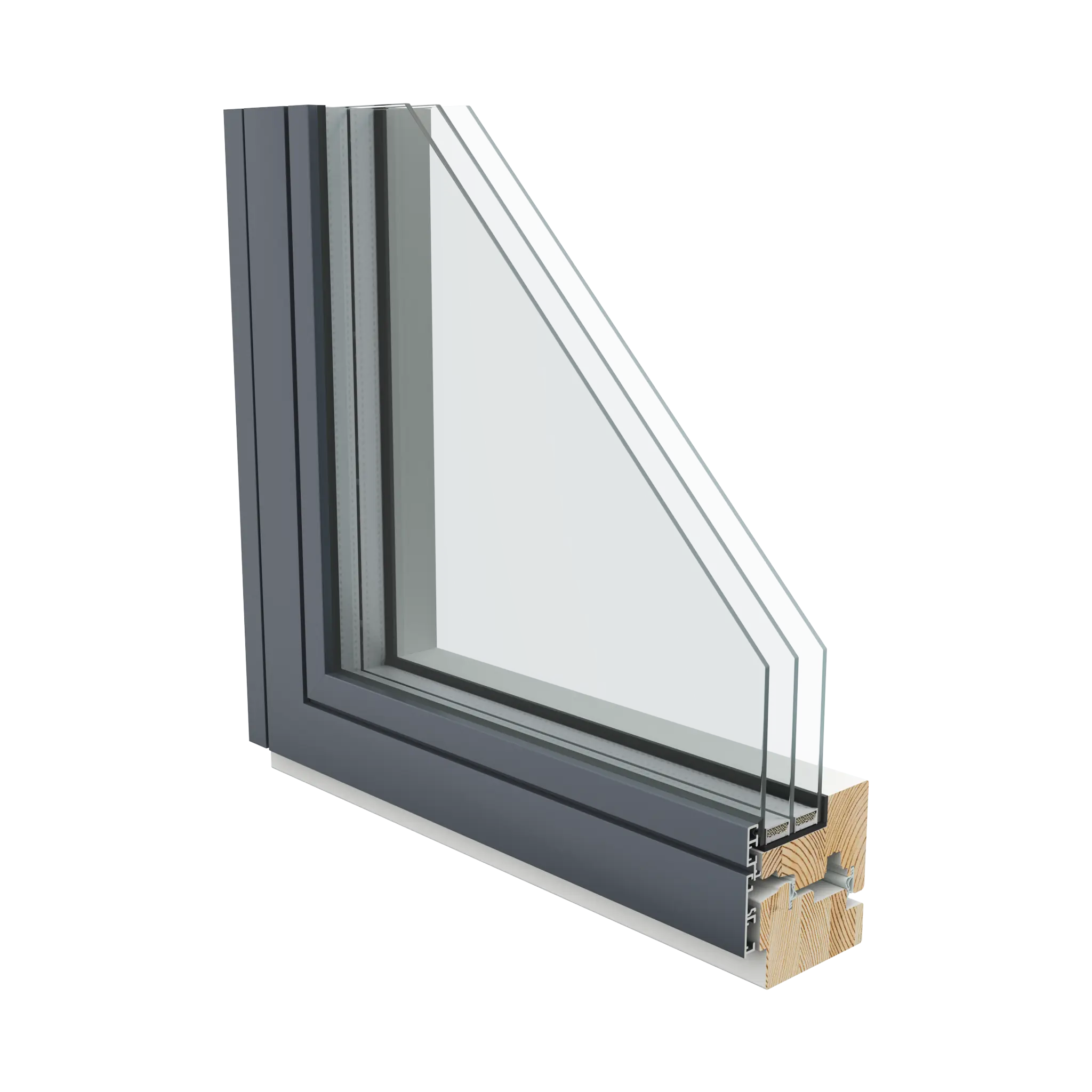 AruAL SlimLine W92F IN 3D corner view