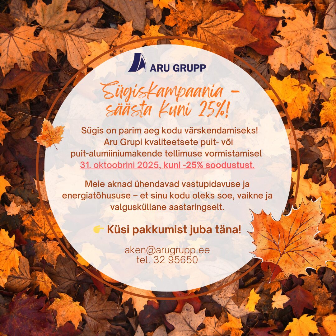 Aru Grupi sügiskampaania