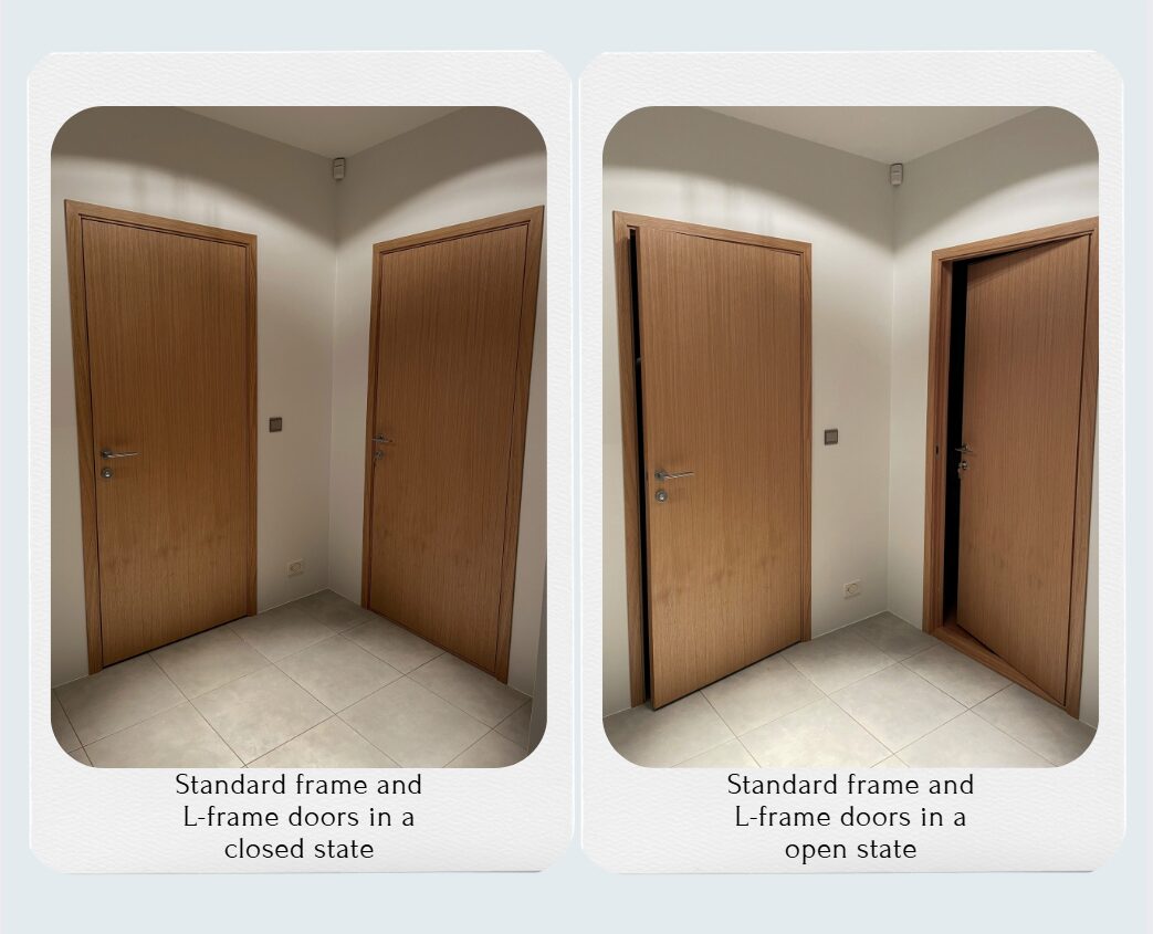 Standard frame and L-frame