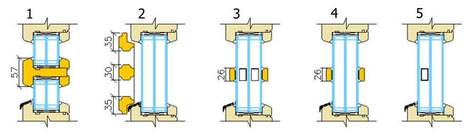 Sissepoole avanev aken klaasijaotused jm lisad