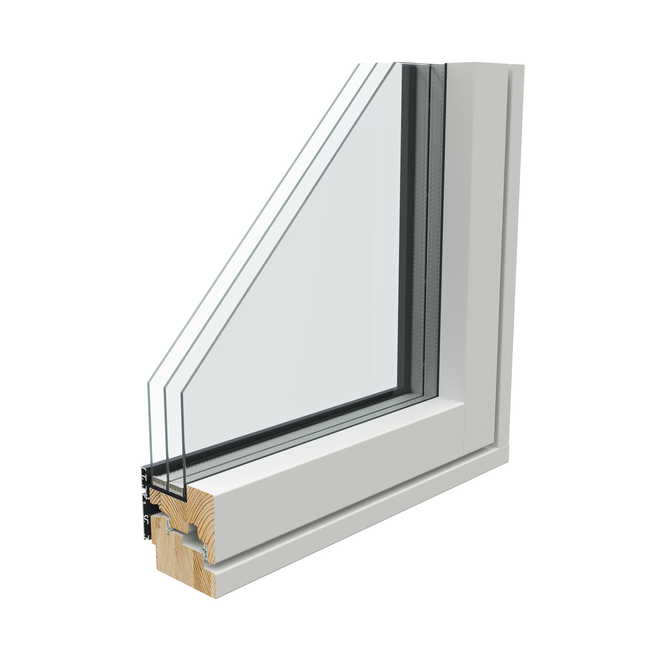 AruAL SlimLine1 W92FM IN - Seest vaade Modern profiil