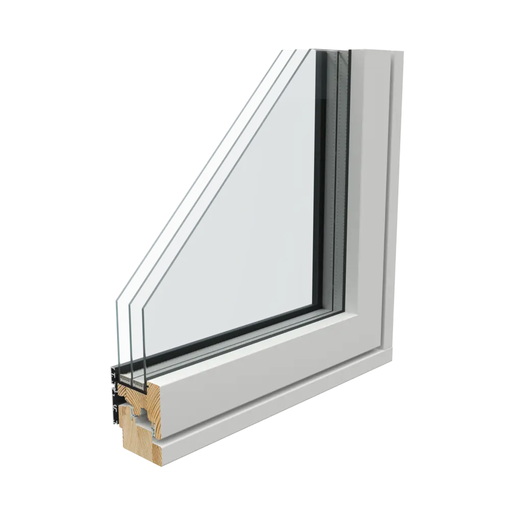 AruAL SlimLine W78F IN Modern puidust siseprofiil