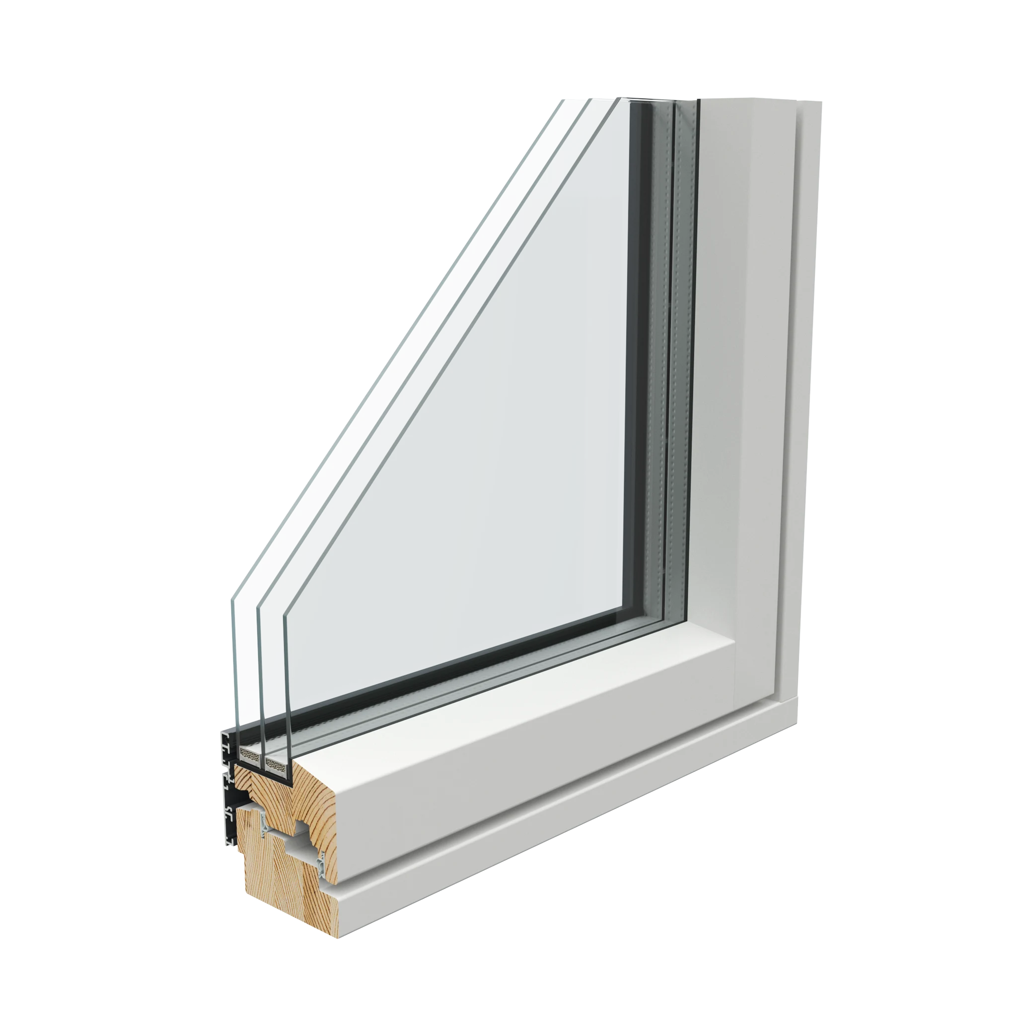 AruAL SlimLine W92F IN Softline puidust siseprofiil